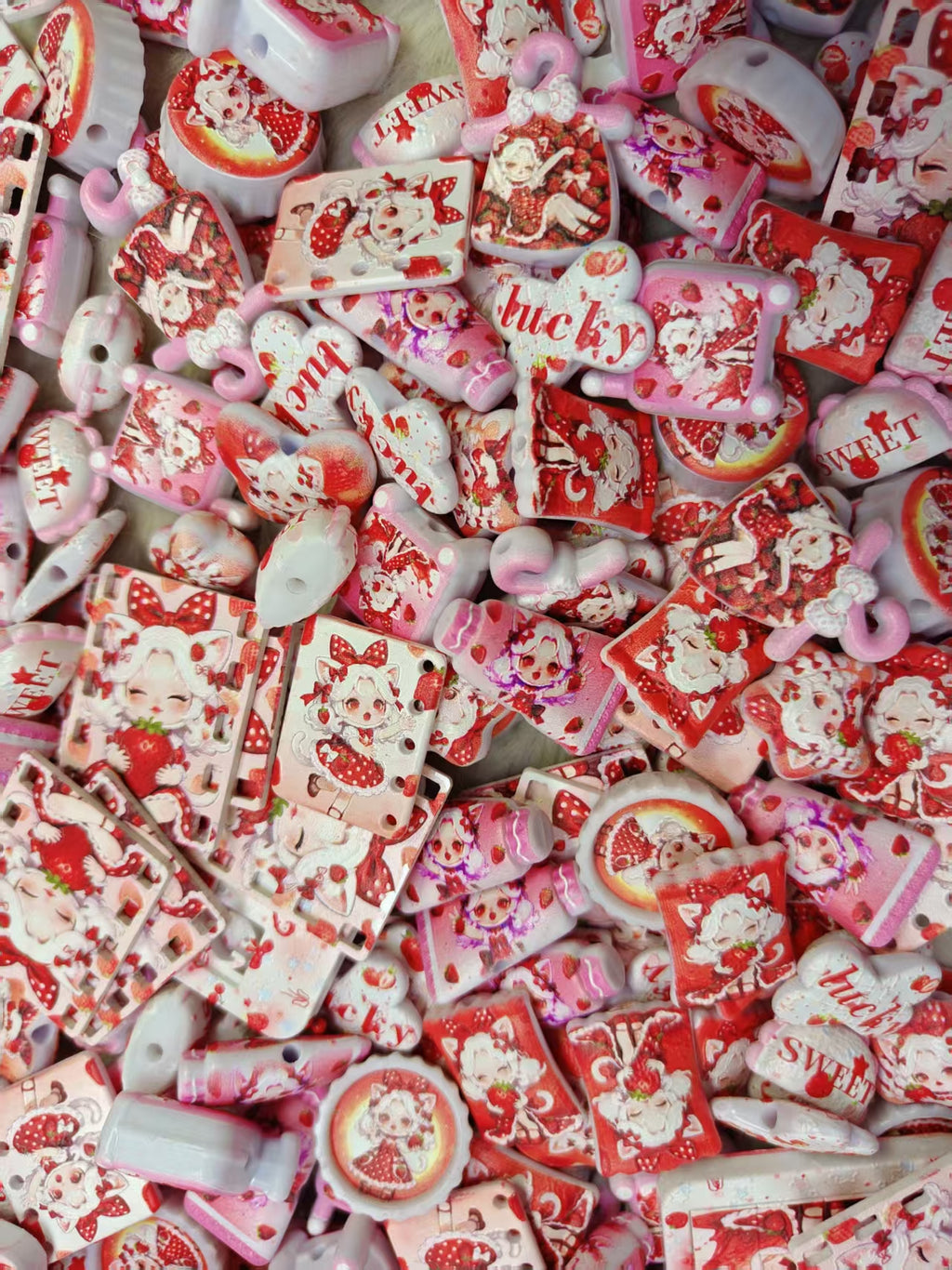 Custom painted beads (3)