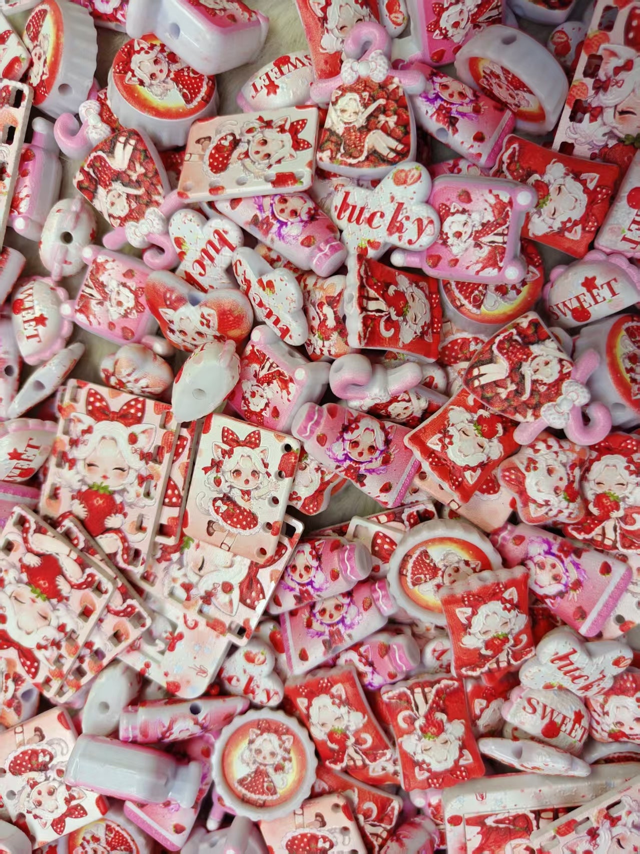 Custom painted beads (3)