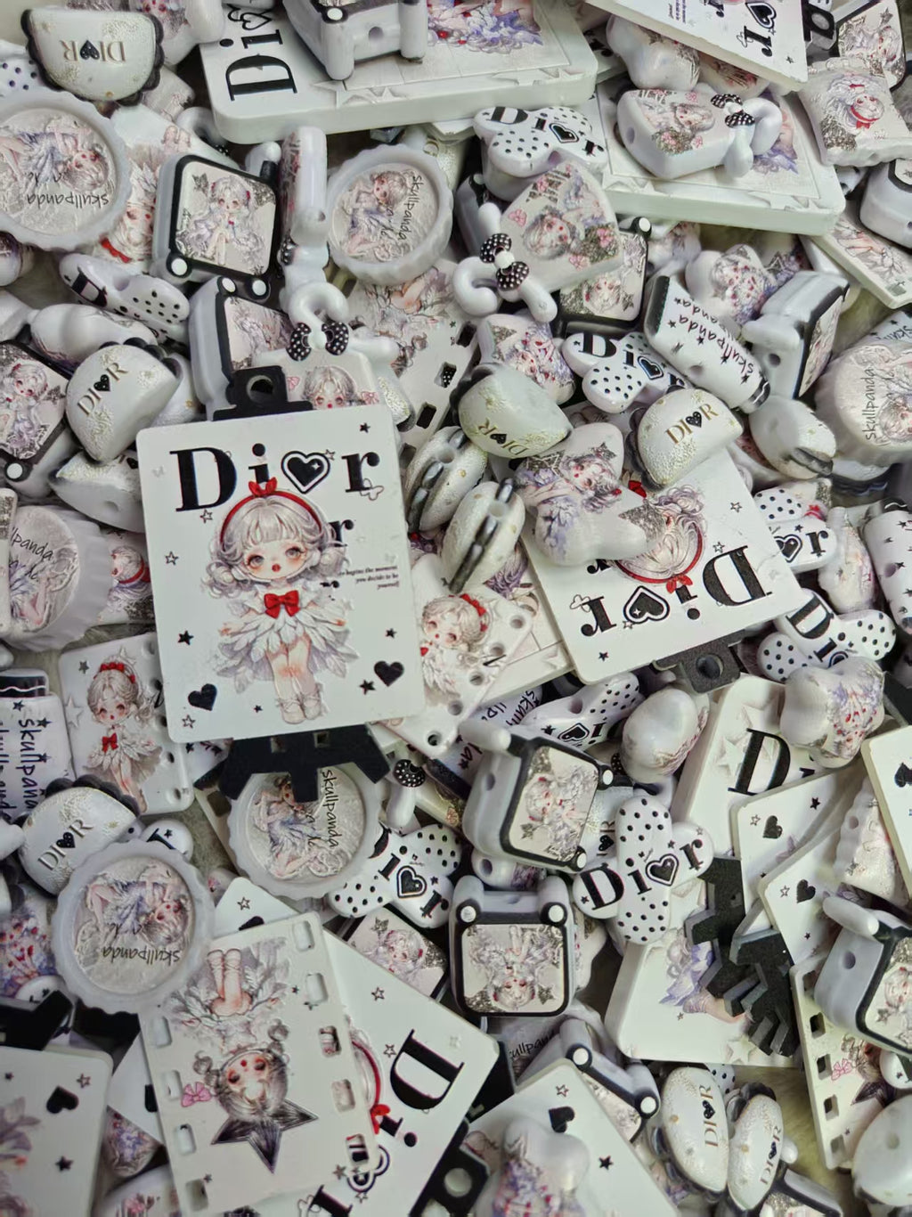 Custom painted beads (3)