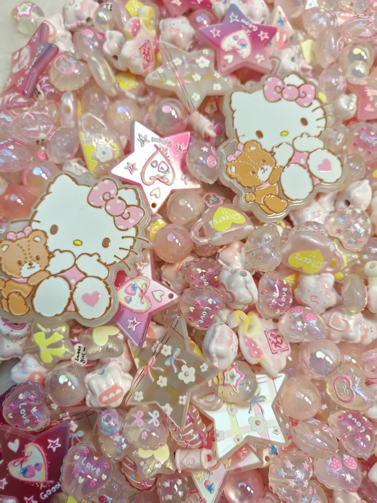 Custom painted beads (4)