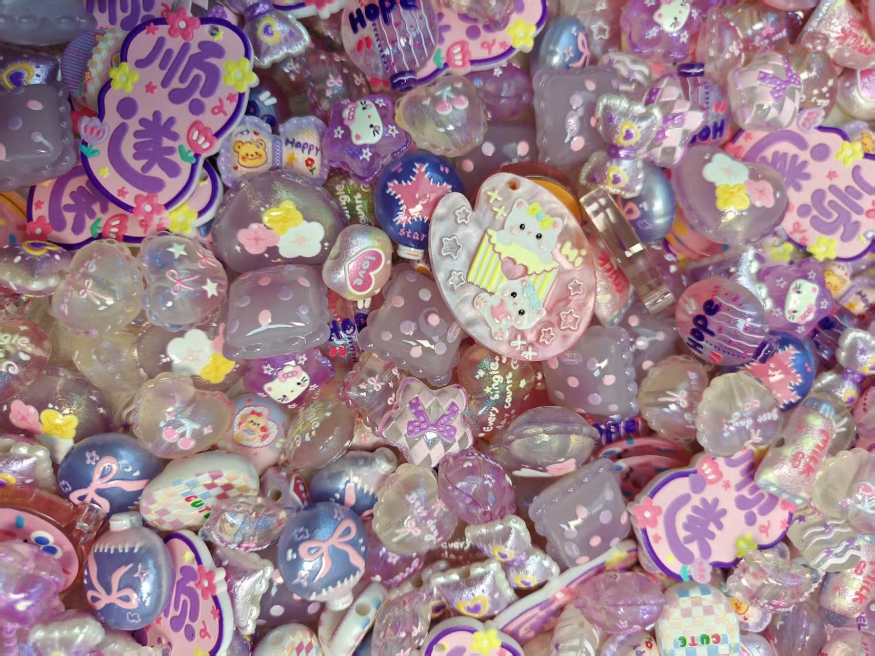 Custom painted beads (6) Secondary image