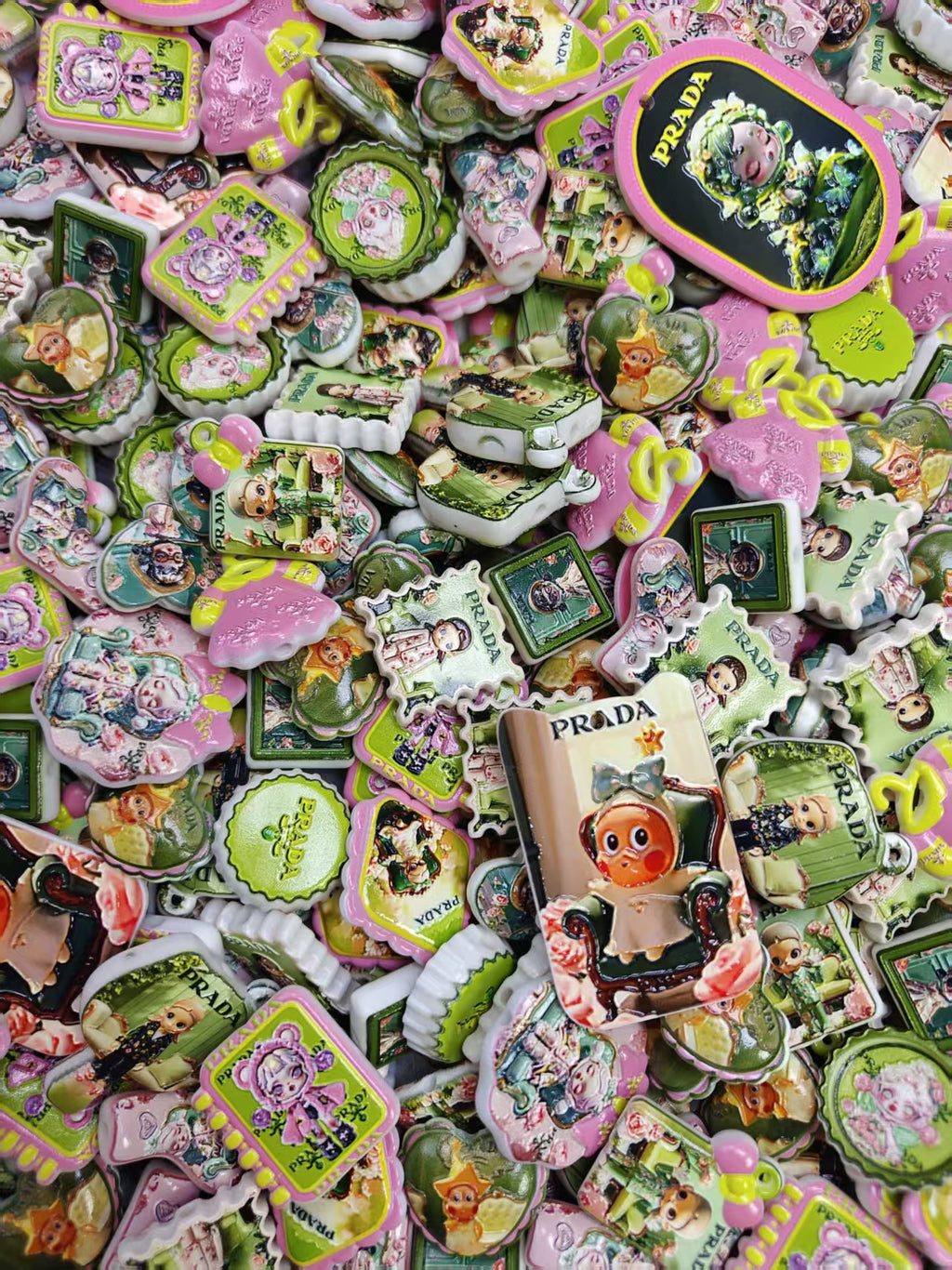 Custom painted beads (4)