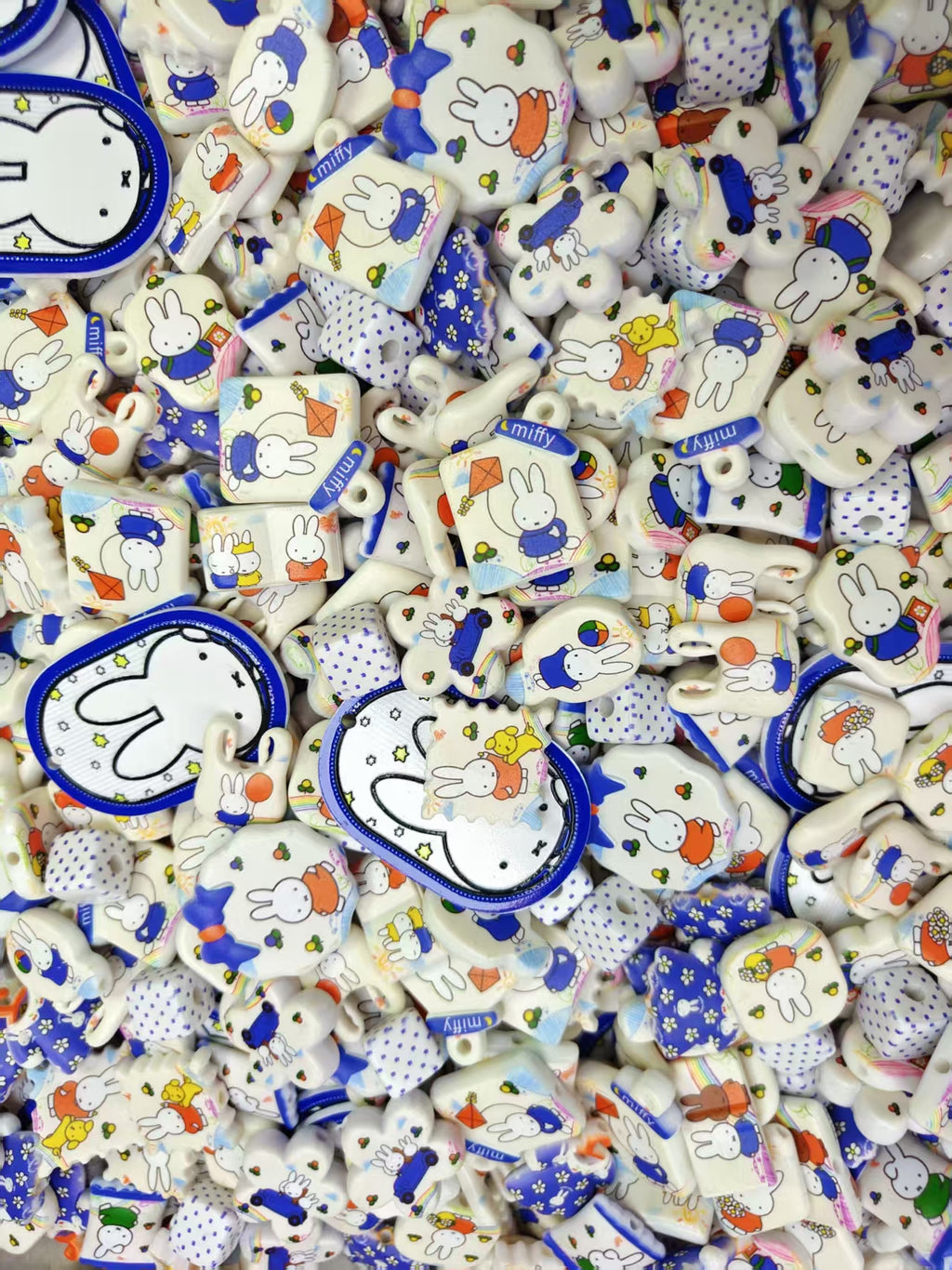 Custom painted beads (5)