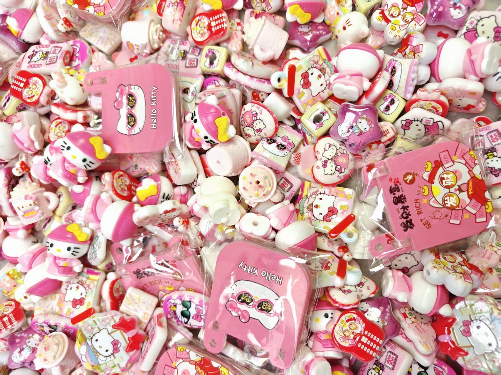 Custom painted beads (6)