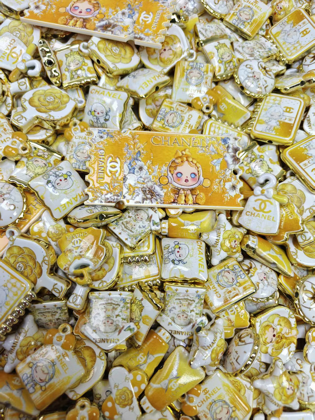 Custom painted beads (5)