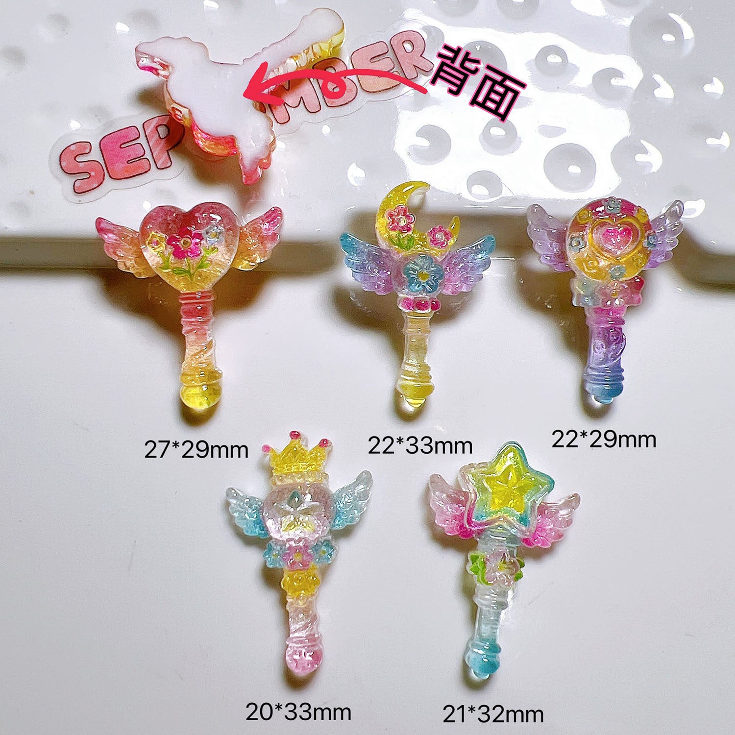 diy Accessories, craft materials, shoe decorations, water cup stickers, cream glue, children's headwear, fairy wands Secondary image