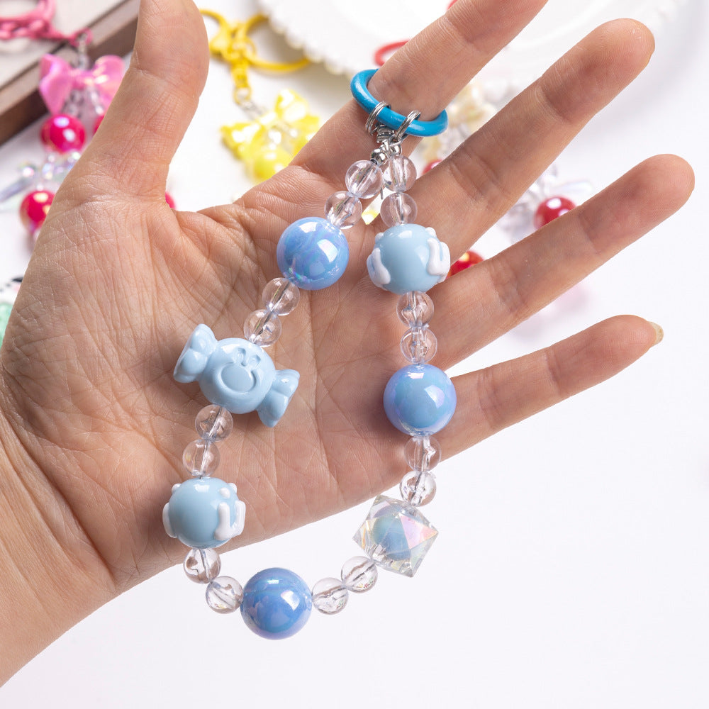 Candy Color Phone Chain Scenic Cultural and Creative Store Trendy Phone Chain Bag Hanging Chain Car Key Chain Secondary image