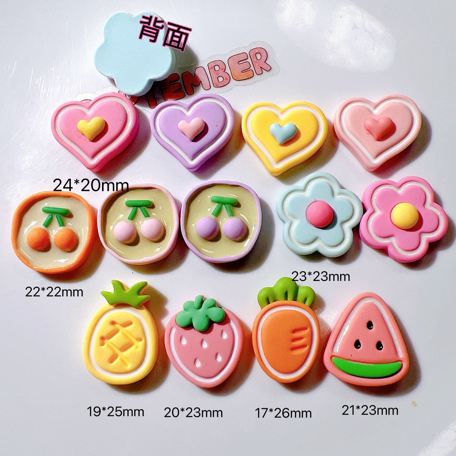 diy Craft materials, phone cases, shoe decorations, straw covers, clogs, toy stickers, oil-dripping cherries Secondary image