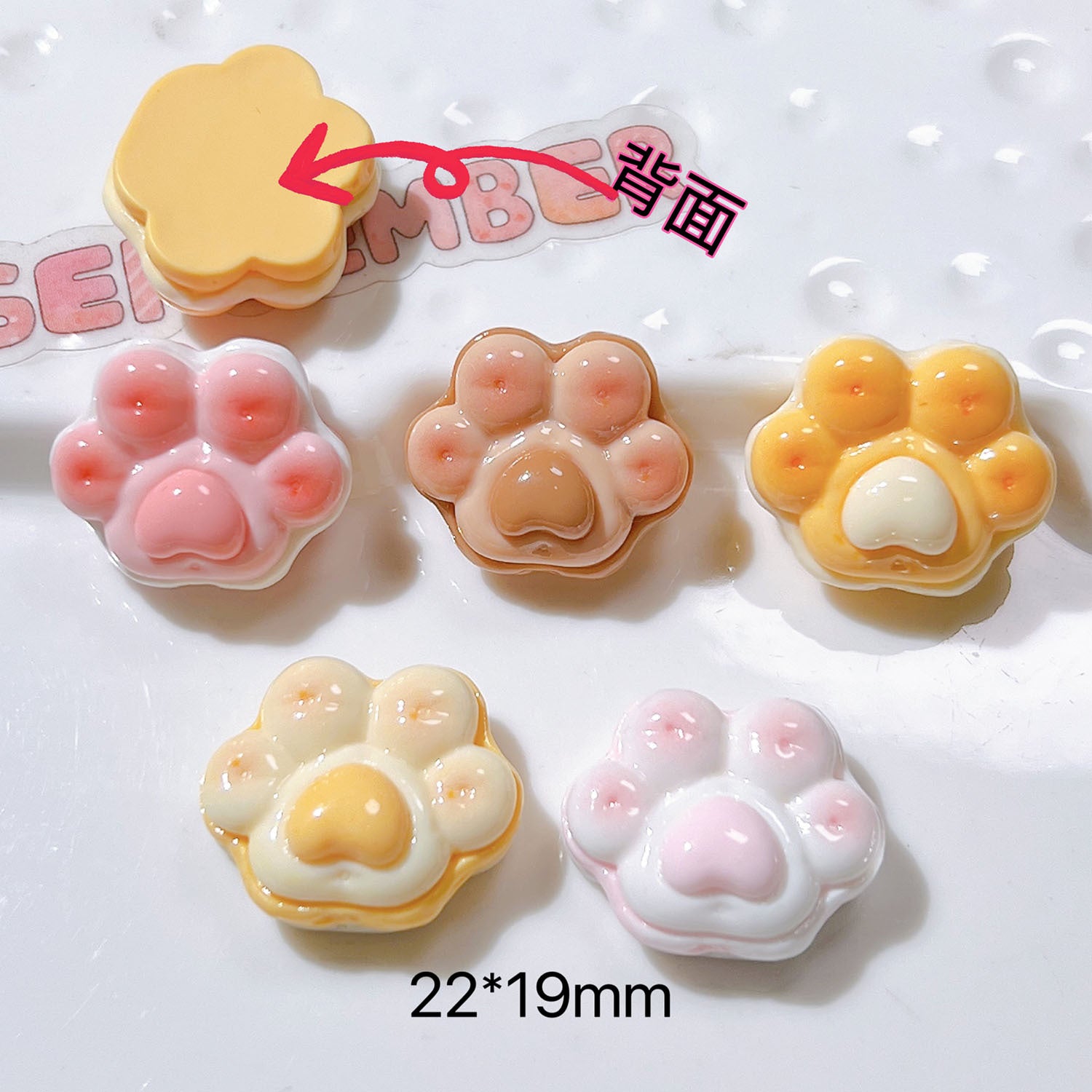 diy Craft materials, shoe decorations, cream glue, stationery stickers, hair accessories, food toys, cat paw sandwich cookies Secondary image