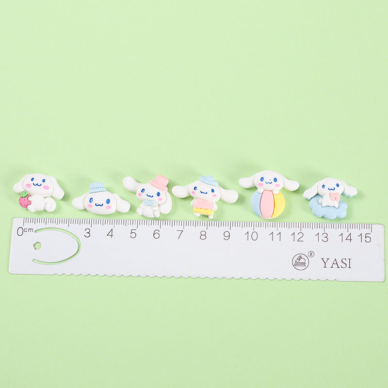 Cartoon Cinnamoroll Resin Accessories DIY Cream Glue Phone Case Pendant Keychain Storage Box Water Bottle Fridge Magnet Secondary image