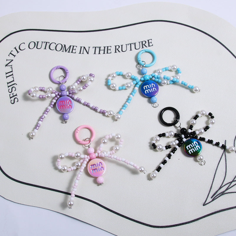 Mini pearl beads, imitation pearl pendants, DIY handmade beading accessories, keychains, bag accessories, and jewelry サブ画像