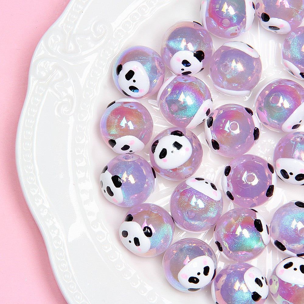 Cute Cartoon Hand-Painted Beaded diy Accessories Car Hanging Phone Chain Bracelet Necklace Jewelry Accessories Secondary image