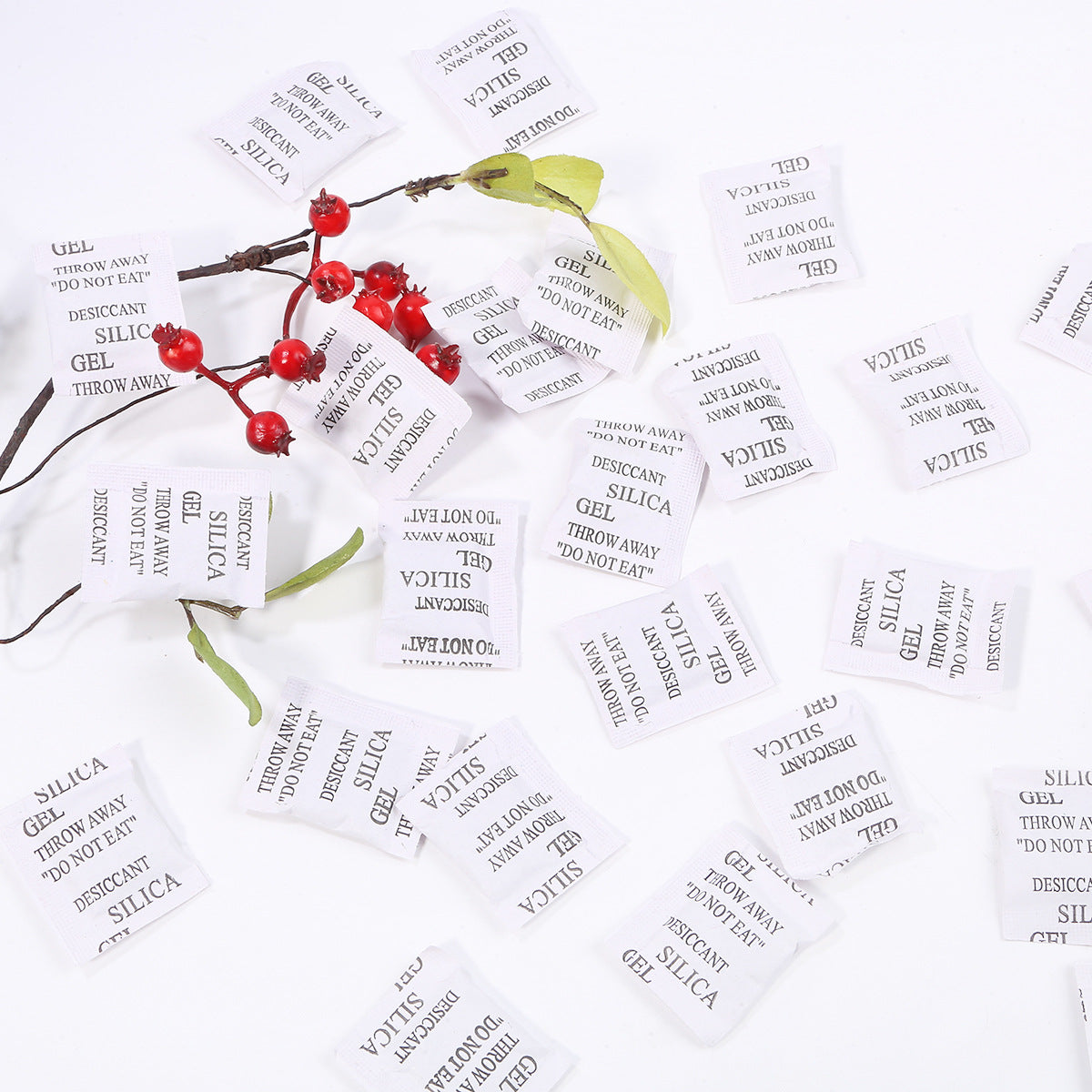 Small desiccant packets, moisture absorbers, anti-mildew and anti-oxidation packets, DIY accessories for making jewelry, earrings, and hair accessories Secondary image