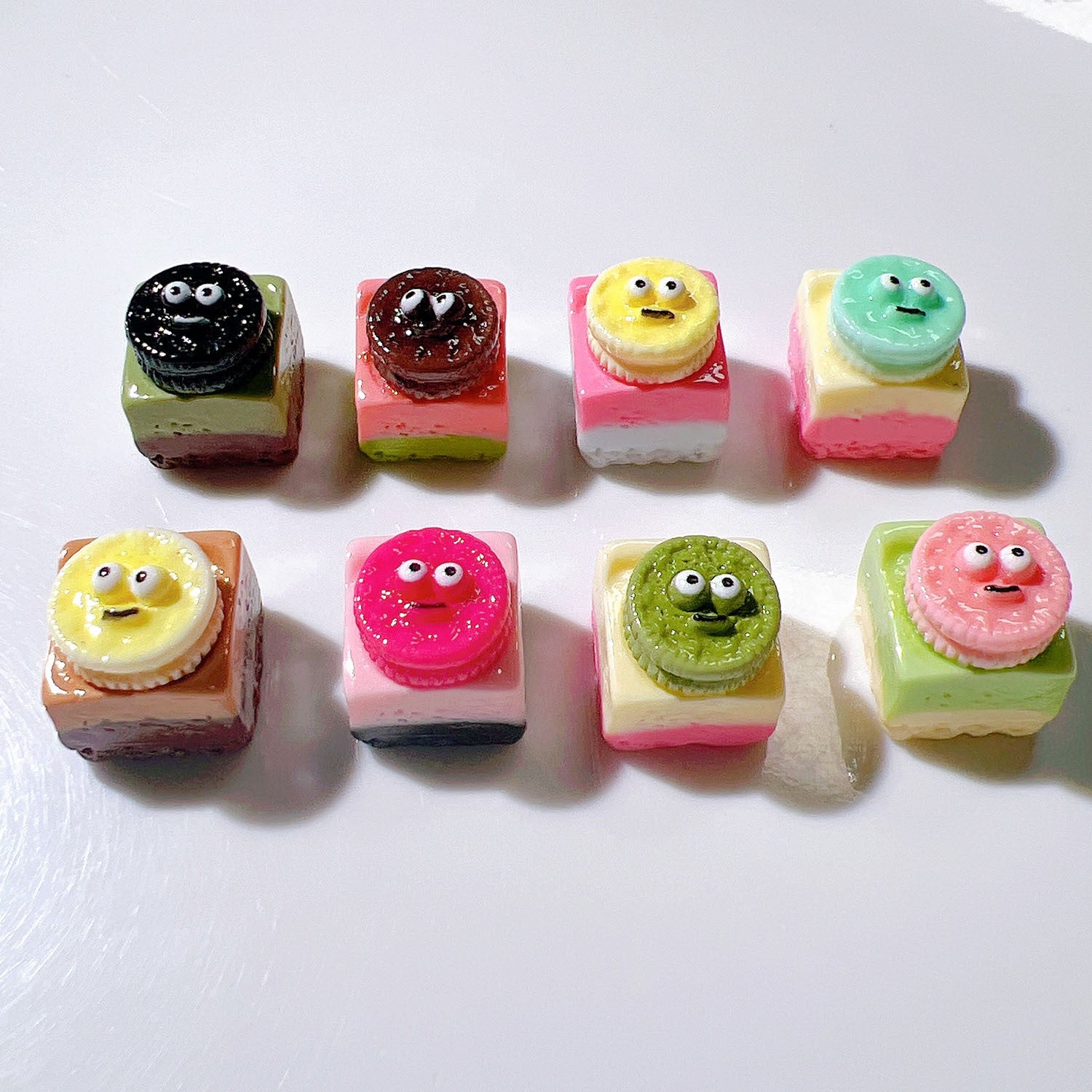 diy Accessories, toy food, craft materials, cream glue, children's hair accessories, small pendants, cookies, mousse cake Secondary image