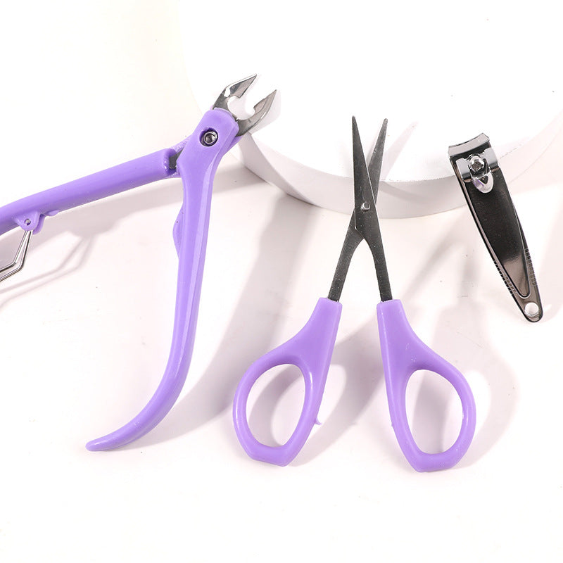 Cuticle scissors, stainless steel manicure tool set Secondary image