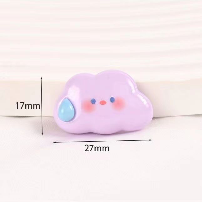 Glossy colorful cloud DIY cream glue for making your own phone cases, hair ties, hair clips, and resin accessories Secondary image