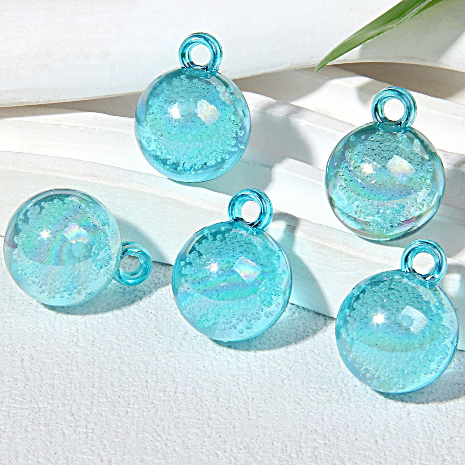 15mm Dreamy Hanging Hole Bubble Beads diy Bracelet Mobile Phone Chain Jewelry Accessories Keychain Accessories Loose Beads Secondary image