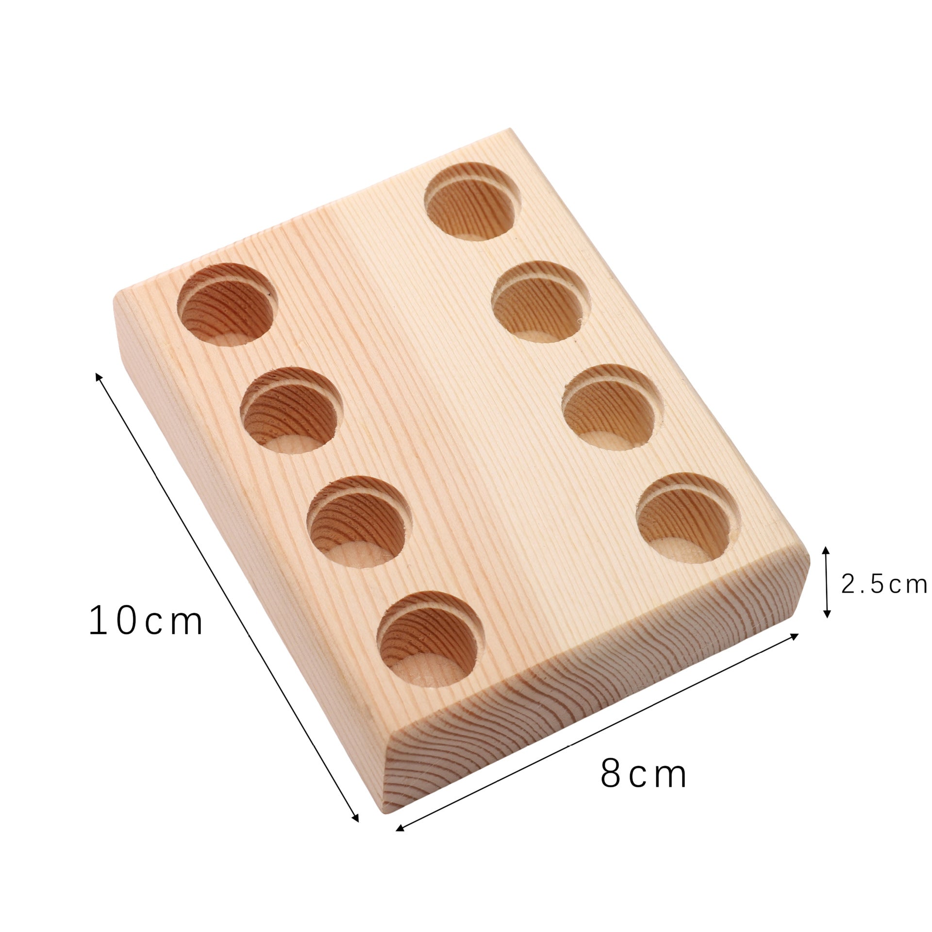 Solid wood handmade plier storage rack, DIY multifunctional decorative tool rack for pliers, including needle-nose and side-cutters Secondary image