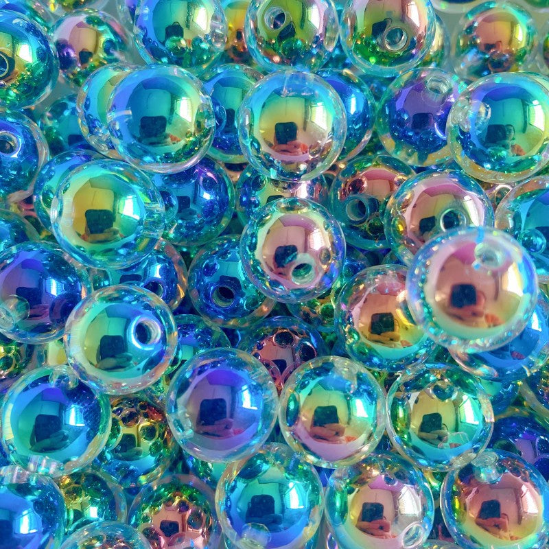 uv Color-coated bead-in-bead string beads diy Jewelry, phone chains, bracelets, hair ties, bag accessories, loose beads, and materials Secondary image