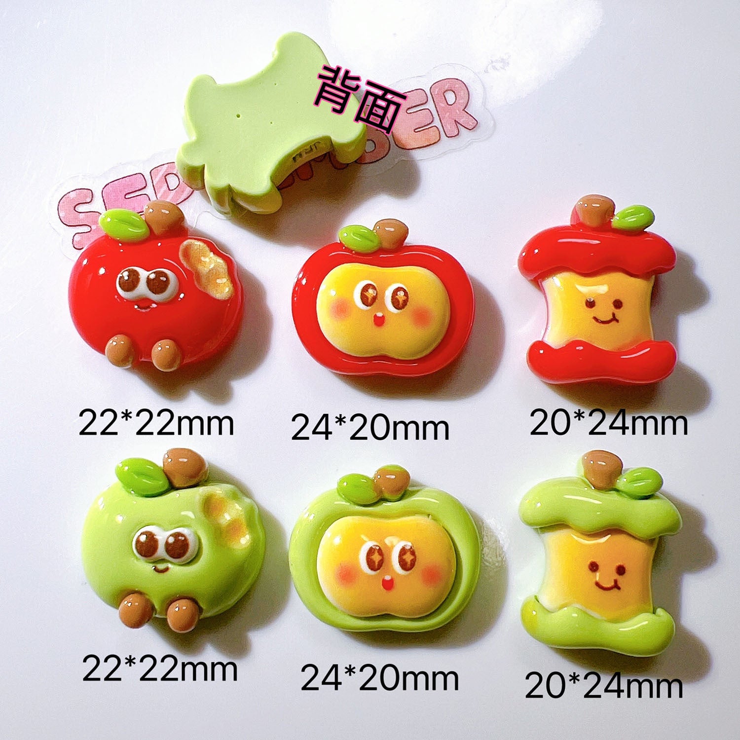 diy Accessories, craft materials, cream glue, hair accessories, shoe buckles, base materials, stationery patches, apple cores Secondary image