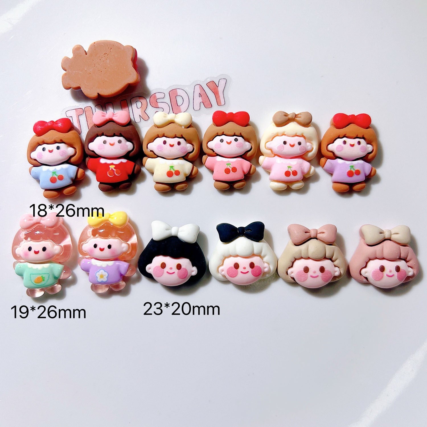 Resin DIY Accessory Phone Case diy Patch Shoe buckle, water cup, stickers, craft materials for girls Secondary image